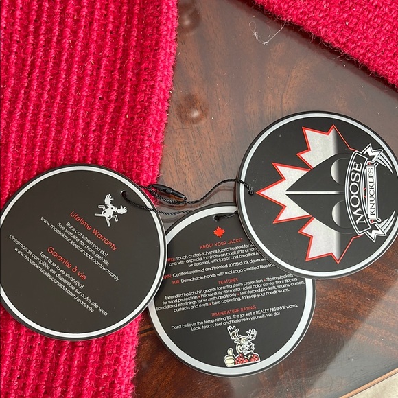 Moose Knuckles Blue Ski & Snow Jacket with Fur-Trimmed Hood - Picture 7 of 11